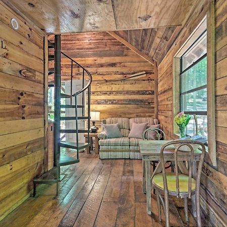 Creekside Cabin With Deck In Pisgah Forest! Barnardsville Buitenkant foto