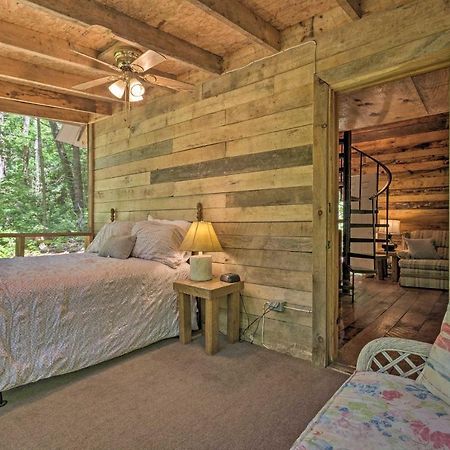 Creekside Cabin With Deck In Pisgah Forest! Barnardsville Buitenkant foto