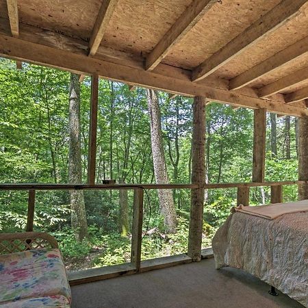 Creekside Cabin With Deck In Pisgah Forest! Barnardsville Buitenkant foto