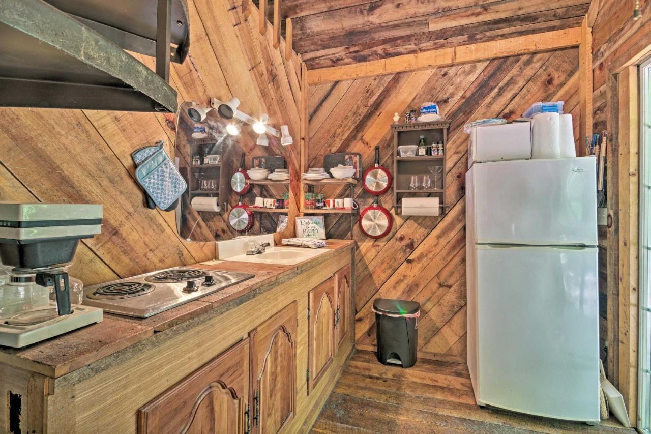 Creekside Cabin With Deck In Pisgah Forest! Barnardsville Buitenkant foto