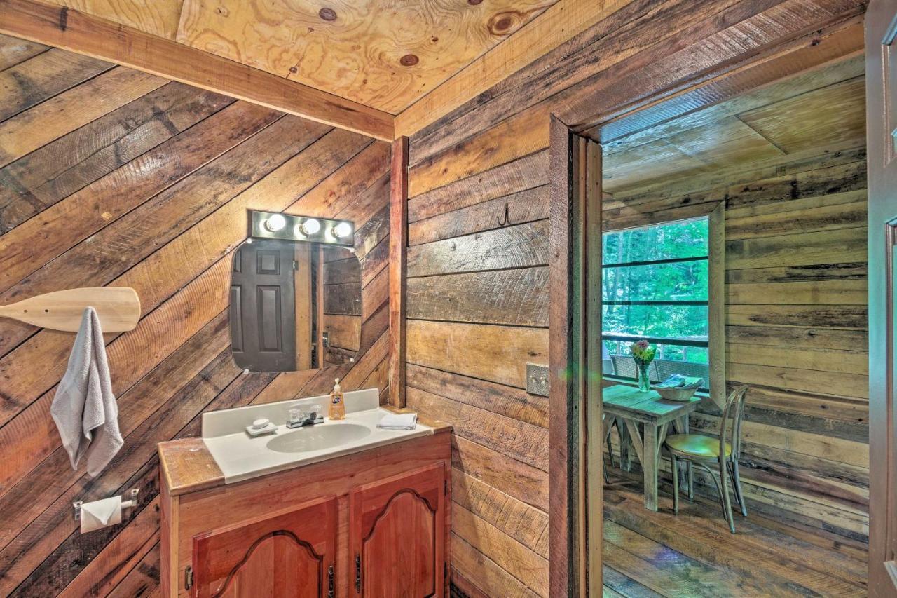 Creekside Cabin With Deck In Pisgah Forest! Barnardsville Buitenkant foto